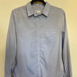 Blue Button Down